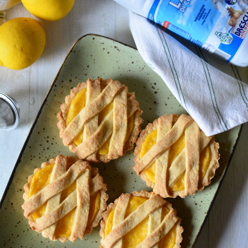 Crostatine alla crema pasticcera